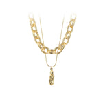 Elegant Chain 2 Piece Set Necklace